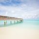 Maledives - lonely jetty