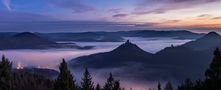 Nebel in den Tälern ... von Landschaftsfotografie-Pfalz.de