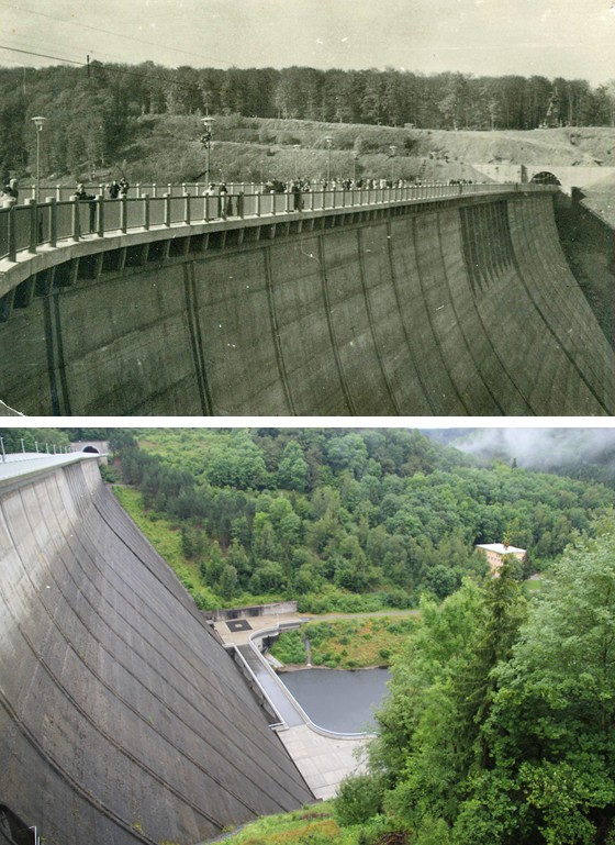 55 Jahre Rappbodetalsperre 4 (1959 und 2014)