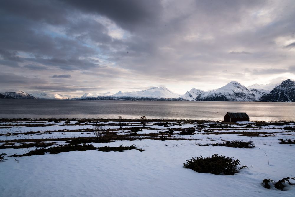 Abends am Fjord von DörteMelchers