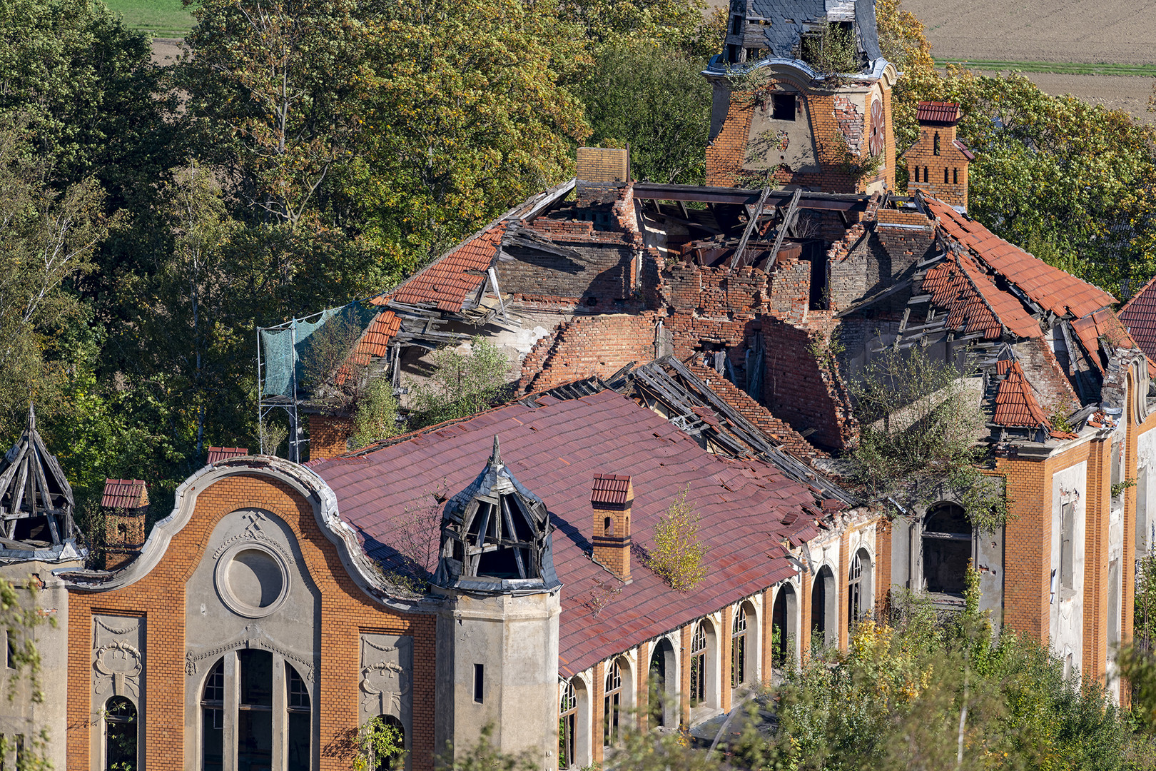 5509T Kohlenkirche Stadthagen Georgschacht Blick von der Halde