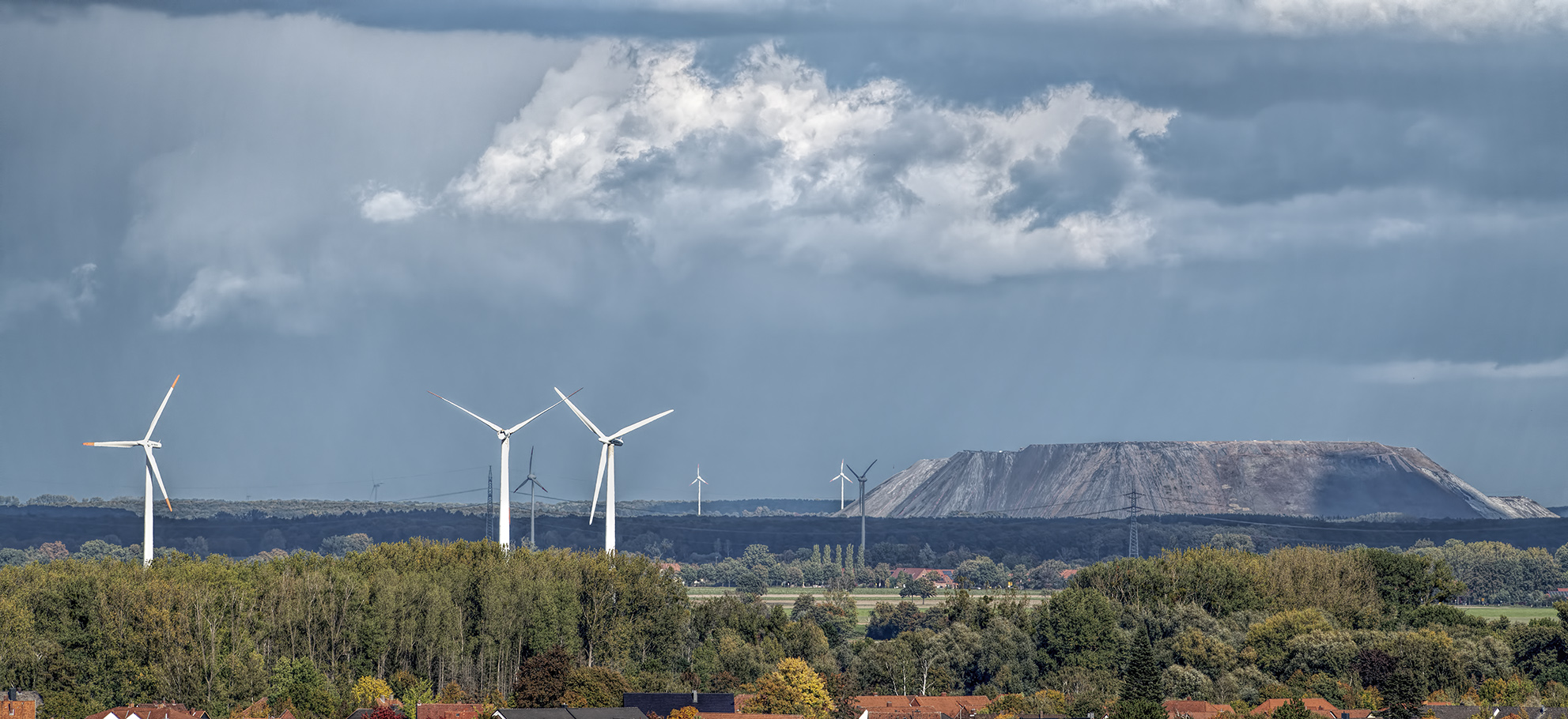 5517T Kaliberg Bokeloh aus Richtung Stadthagen Georgschacht - Halde