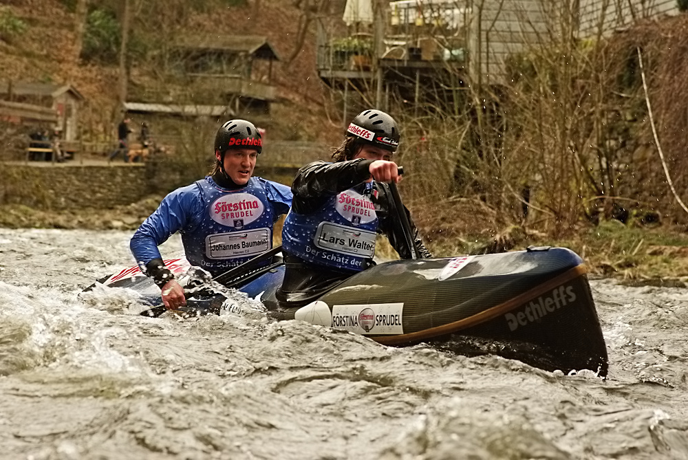 56. Wildwasserrennen in Monschau am 03.04.2011