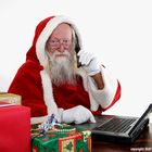 5637G Weihnachtsmann mit PC und Handy
