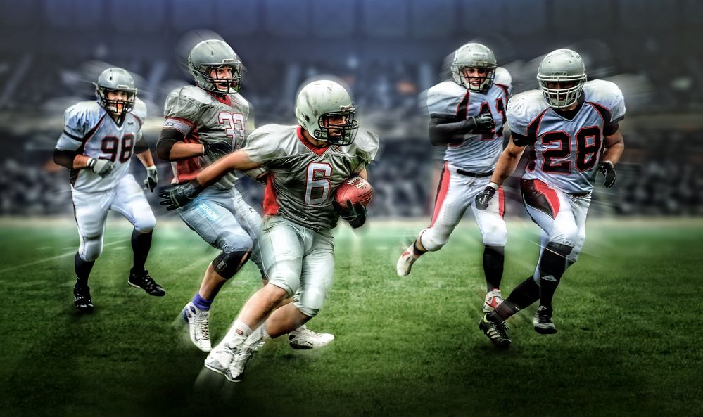 Running Back  von Schneider Hannelore