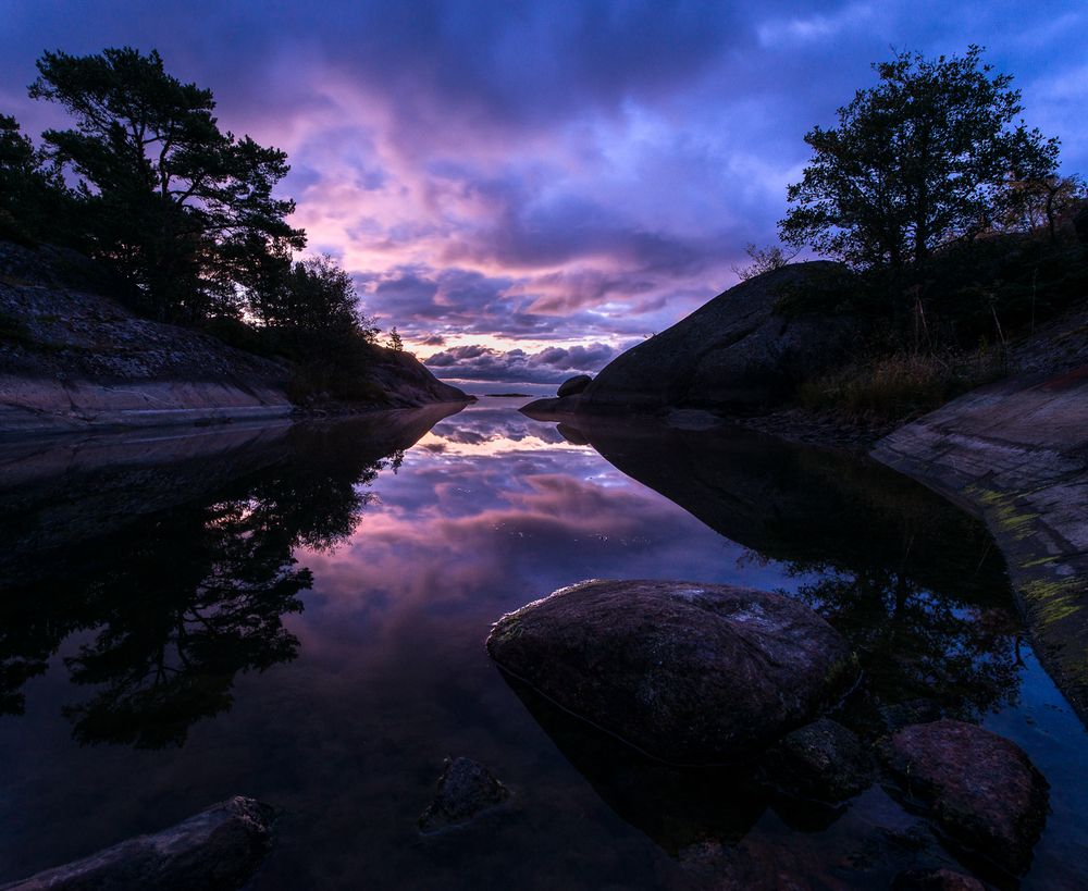 Sonnenaufgang auf Föglö von AndersBq