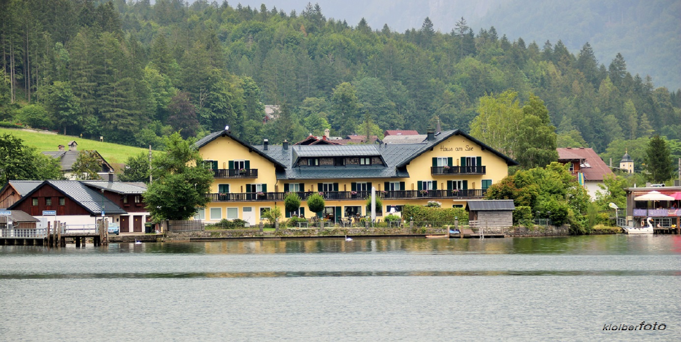 (574) haus am see, obertraun Foto & Bild europe