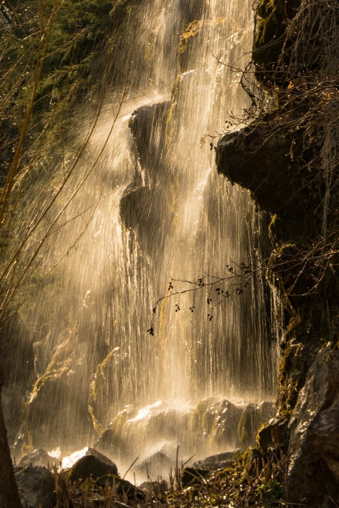 Wasserfall von Georg Passet