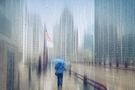 Regen in Chicago von Roswitha Schleicher-Schwarz