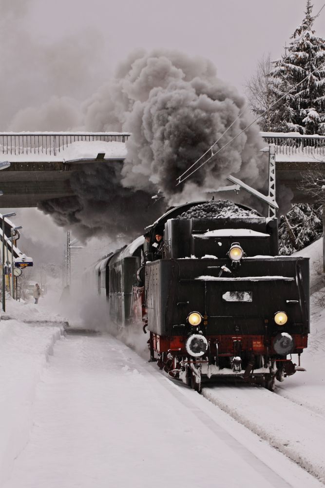 58 311 auf Winterfahrt