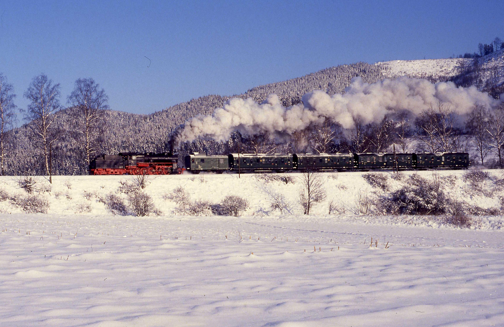 58 311 in Thüringen auf Sonderfahrt