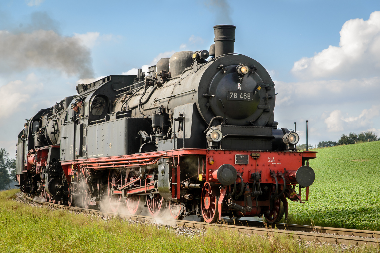 58 311 und 78 468 auf dem westfälischen Semmering September 2014