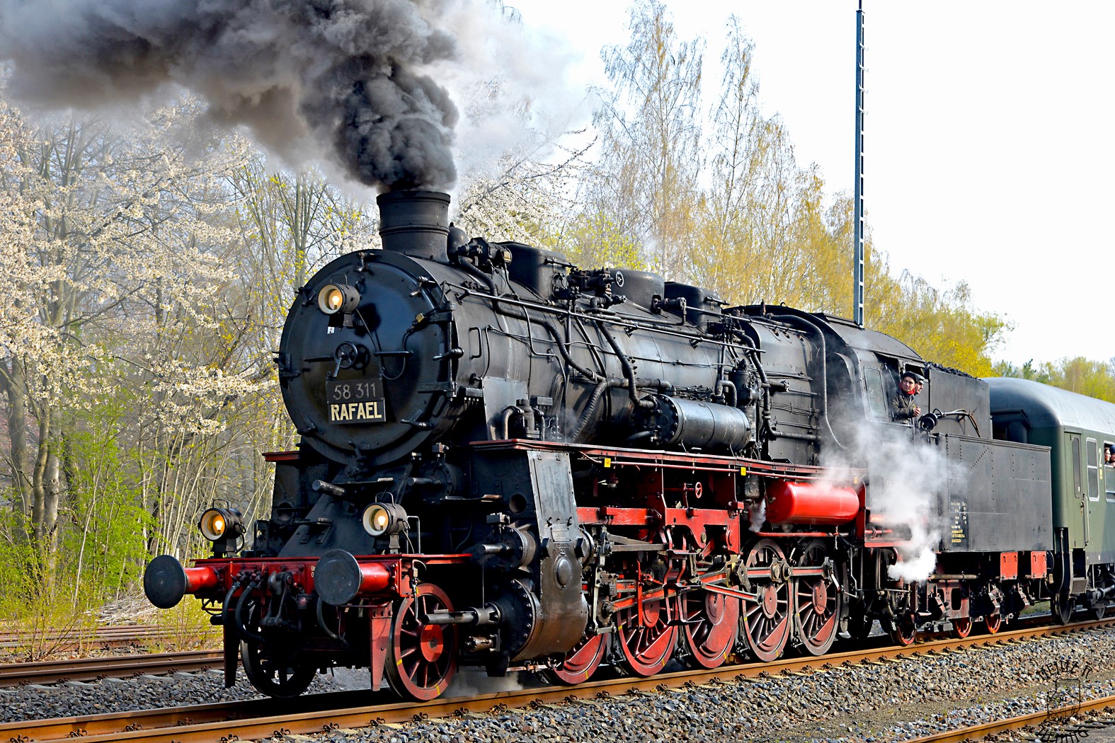 58 311 unterwegs in Sachsen