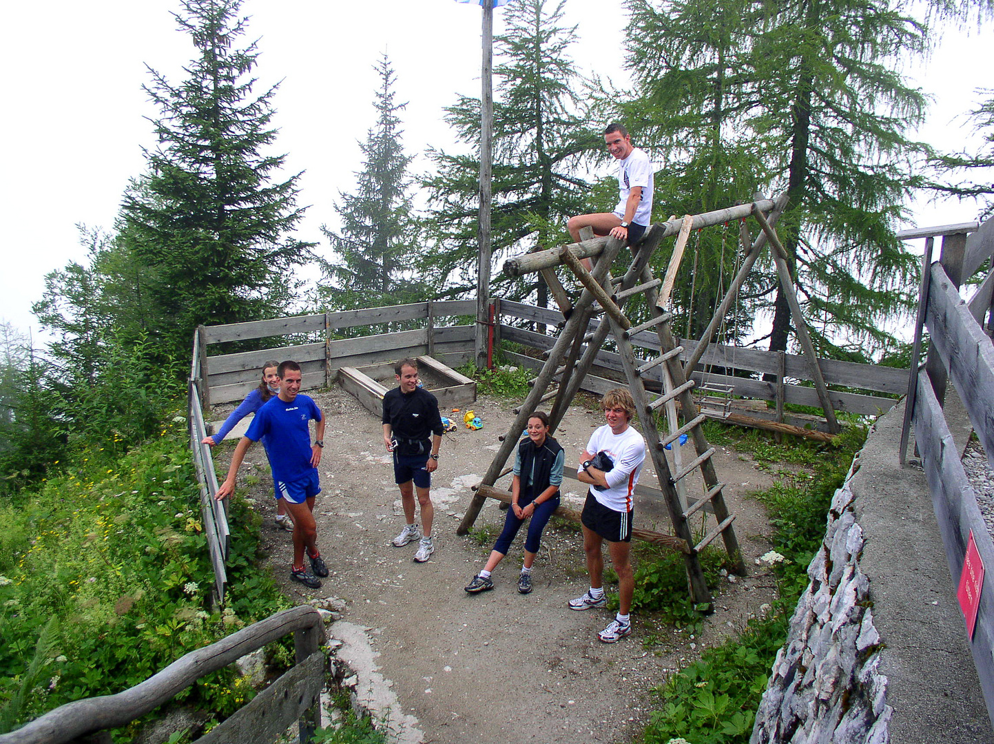 585 Höhenmeter im Dauerlauf