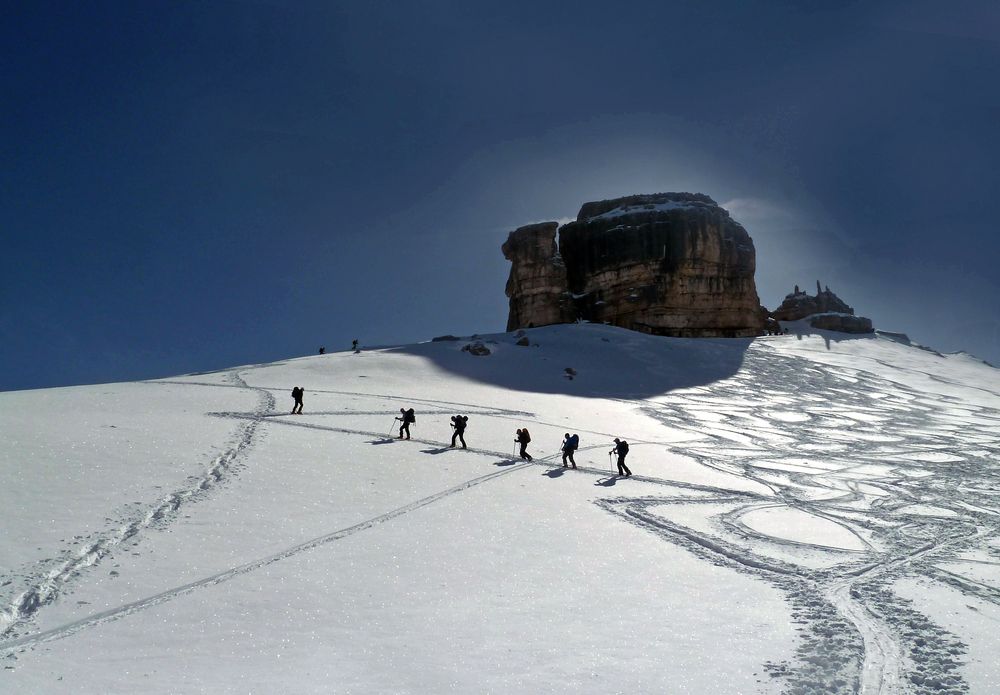 Leidenschaft Skitour - Naturfestung  von berniesfotos