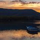 Boats at sunset