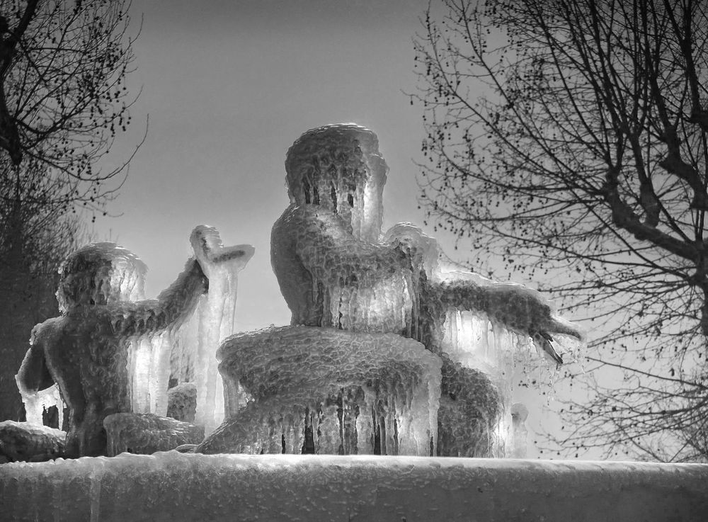 fontaine de glace de Odette LEFEBVRE