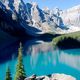 Moraine Lake am Morgen