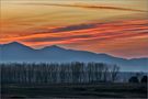 tramonto sulla palude  ......(toscana ) von claudine capello