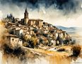 Espagne -Sajazarra - Rioja - Spanien de re-painter