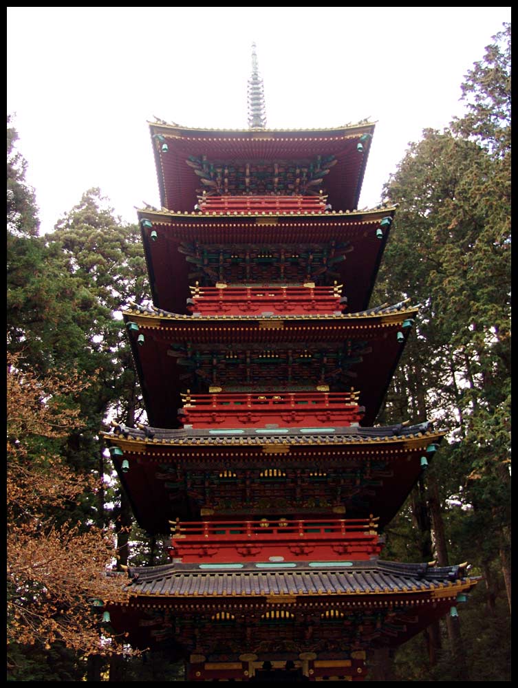 5stöckige Pagode in Nikko