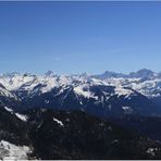6 Bilder Panorama vom  Höhenweg / Rigi Scheidegg