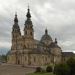 6 Hochkantaufnahmen (Freihand). Dom Sankt Salvator zu Fulda. 