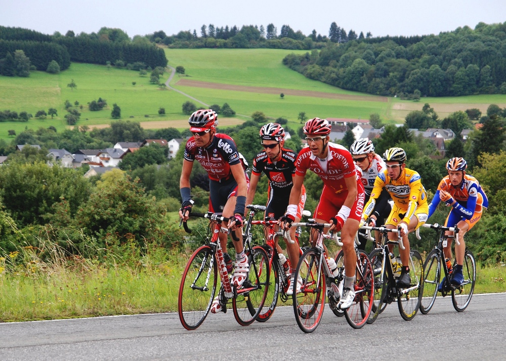 6 Köpfige Spitzengruppe - Deutschlandtour 2008