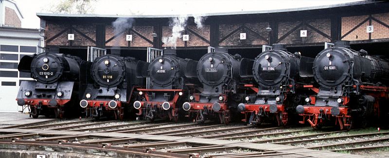 6 mal Dampf im Heilbronner Eisenbahnmuseum