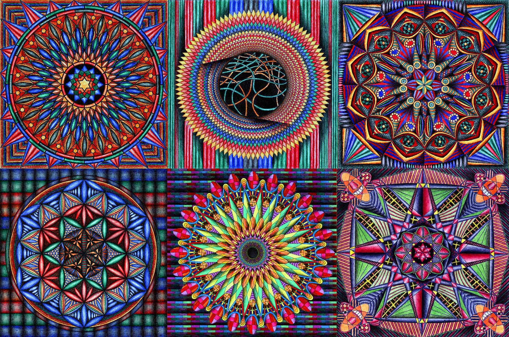 6 Mandalas