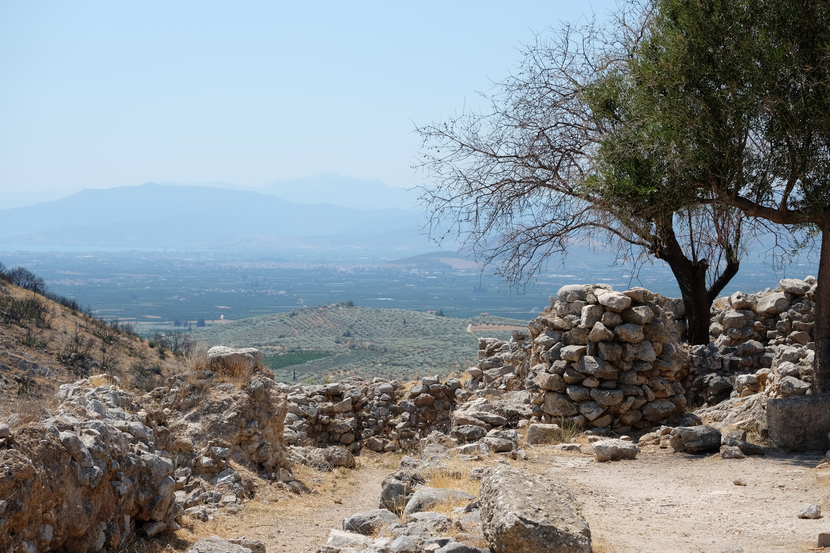 (6) Mycènes : le paysage