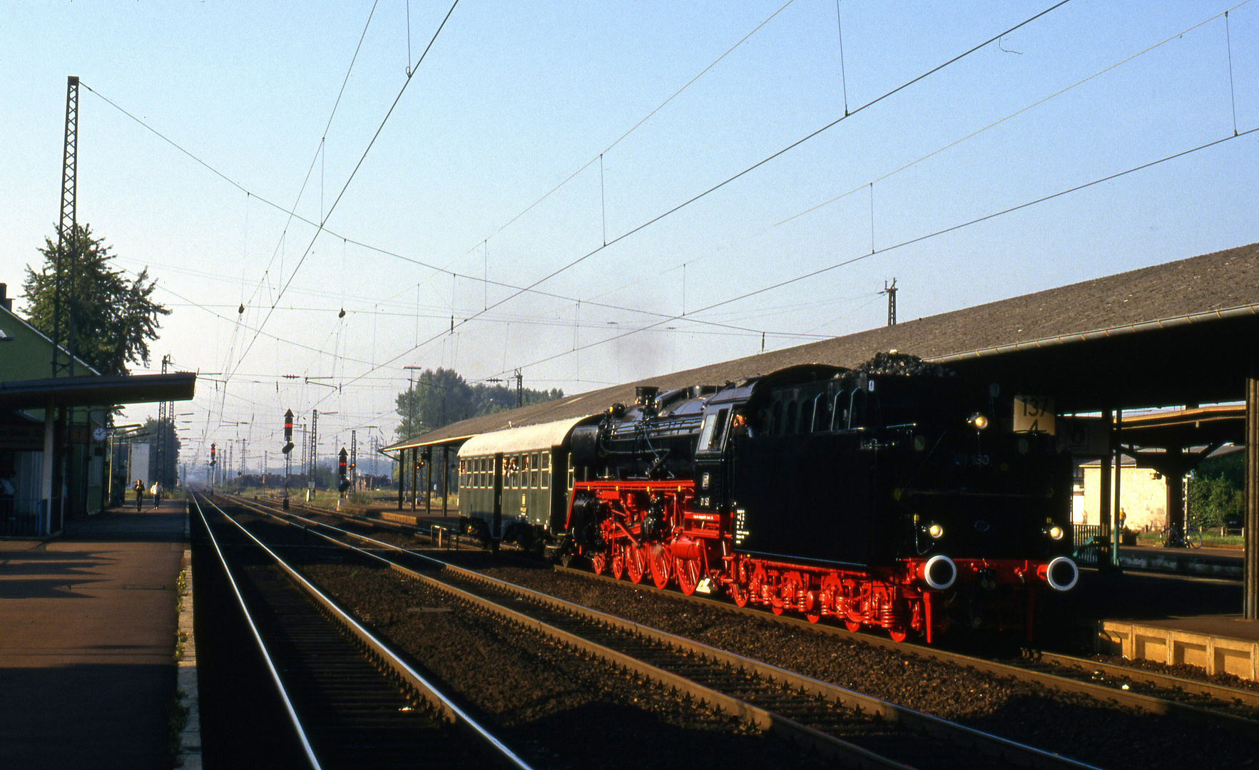 6 Sep 1989, erste DB Sonderfahrt mit 01 150