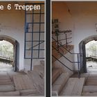 6 Treppen...