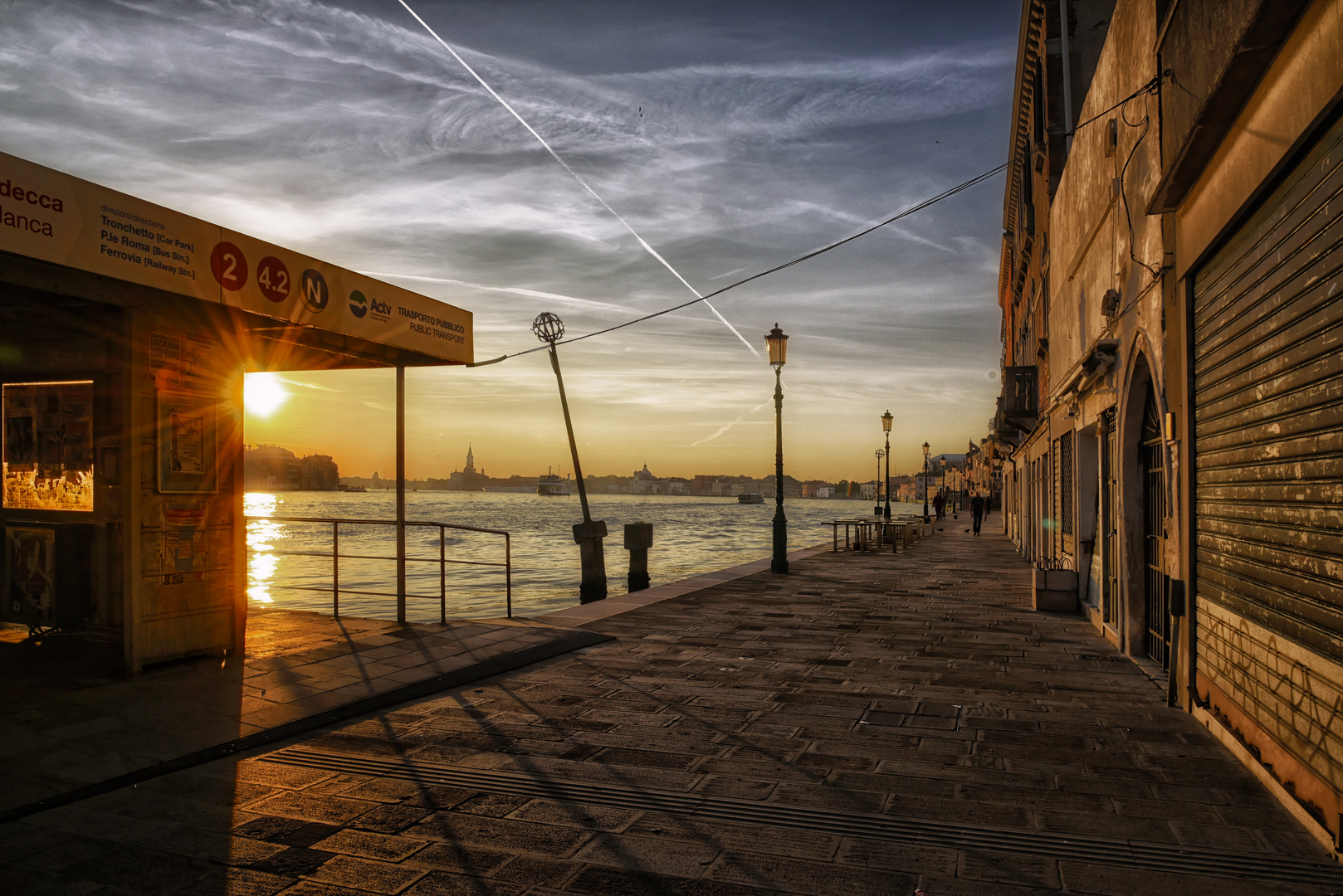 6 Uhr früh auf Giudecca - buongiorno venezia -