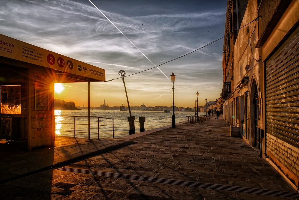6 Uhr früh auf Giudecca - buongiorno venezia -