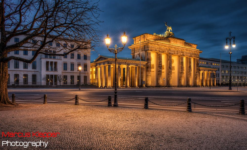 6 Uhr Morgens am Brandenburger Tor