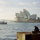 6 Uhr morgens, am Hafen in Sydney