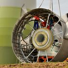  60 TONNEN allein wiegt die Nabe dieser Windkraftanlage, an der...  