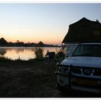 6.00 Uhr am Okavango