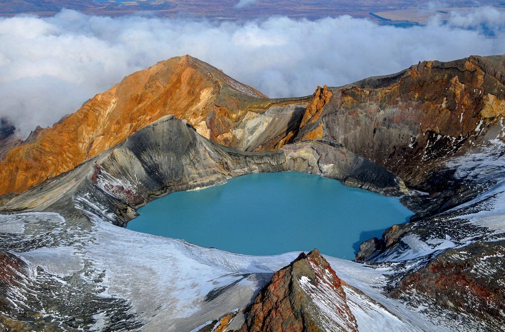 Kratersee Mt. Ruapehu von Jürgen Divina