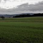 6.11.2019 Regenwolken über Wald und Wiesen