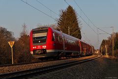 612er Triebzug nach Lindau Reutin