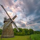 6174TZ Windmühle Eisbergen Abendstimmung