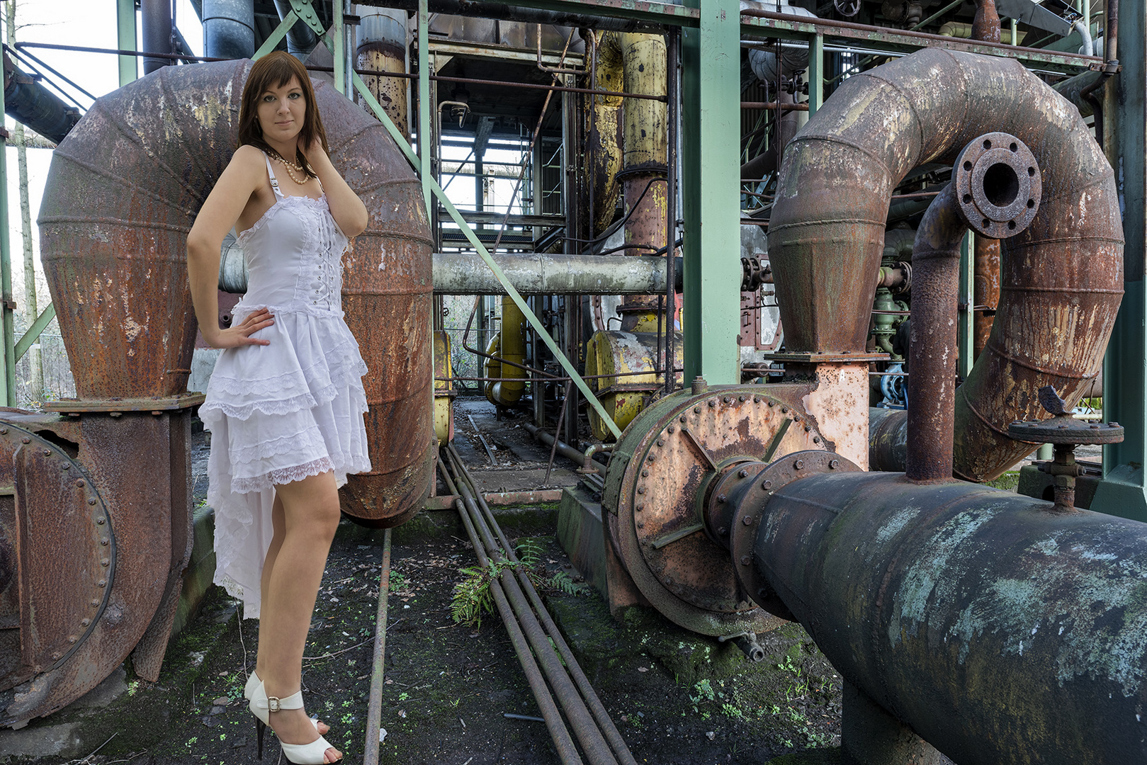 6189P Landschaftspark Duisburg mit Sarah