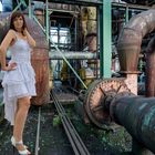 6189P Landschaftspark Duisburg mit Sarah