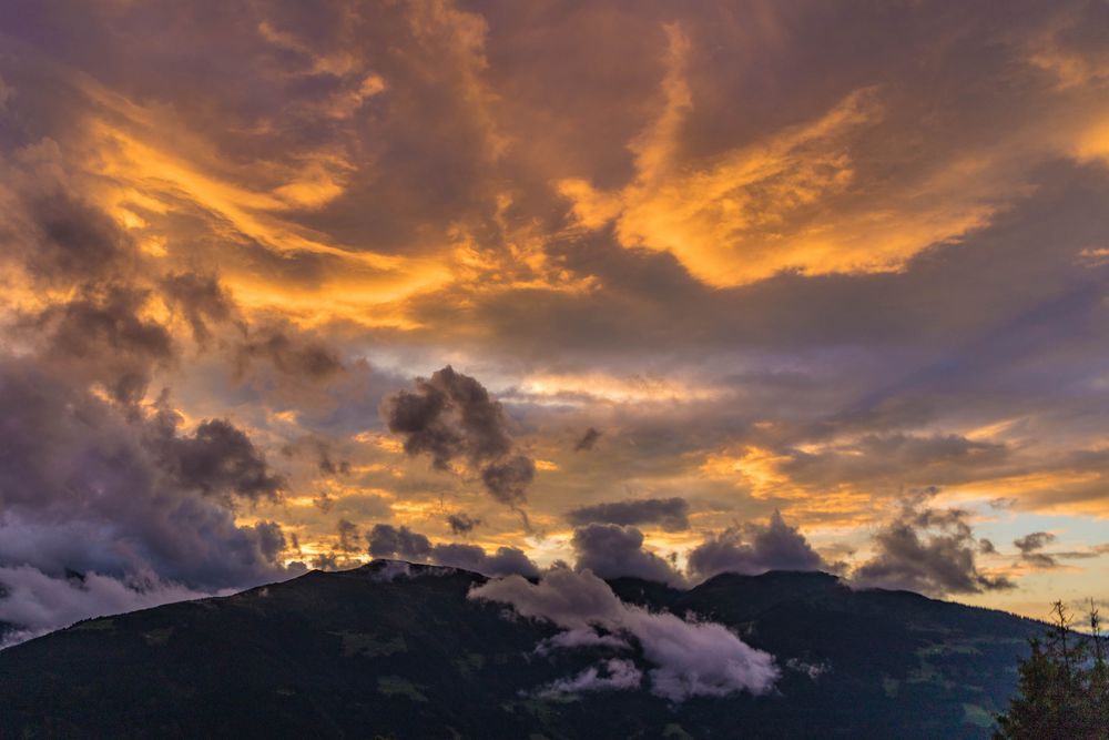 Wolkenhimmel von Erich Kübler