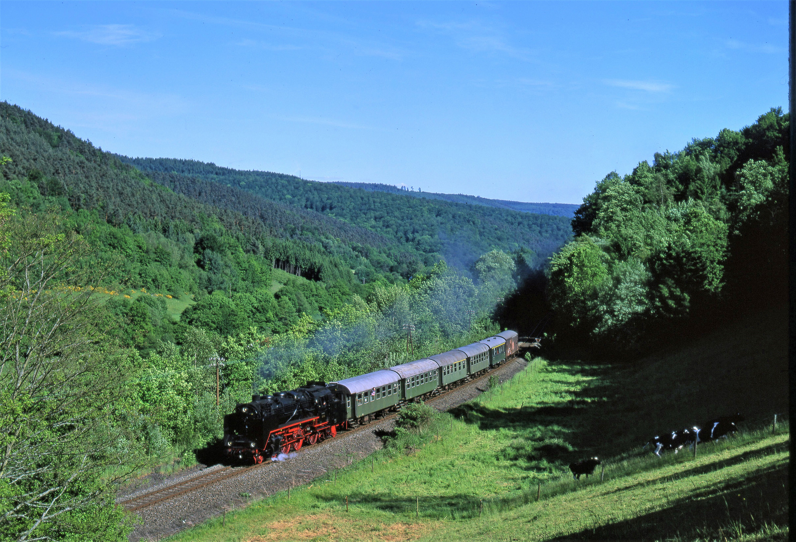 62 015 bei Schöllenbach. im Odenwald