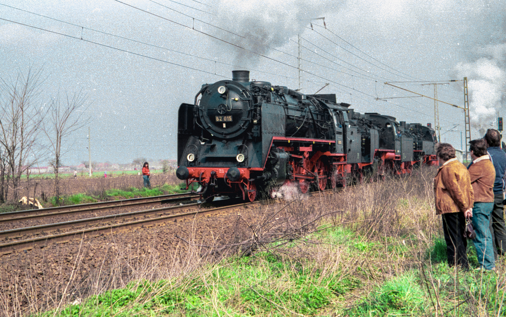 62 015 zur Fahrzeugparade in Riesa 