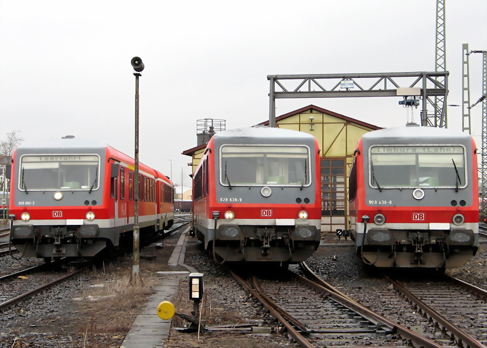 628 der letzte wirkliche Dieseltriebwagen der DB