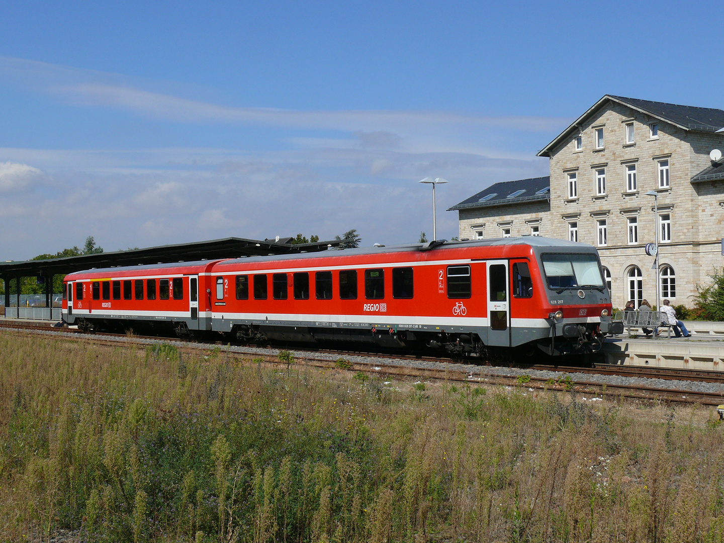 628 im Bhf Monsheim/Rheinhessen